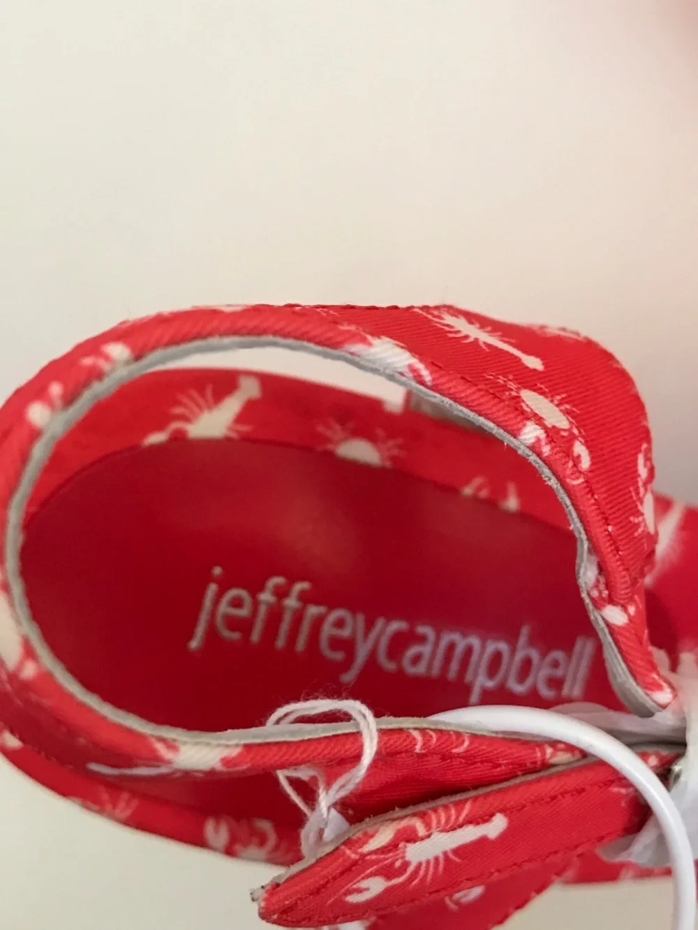JEFFREY CAMPBELL Lobster and Crab Knot Platform Heels Women’s Size 8